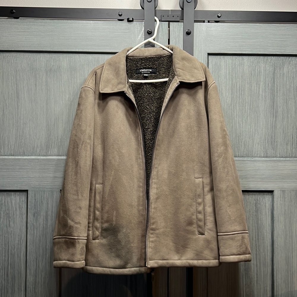 Men’s Claiborne Outerwear Jacket, Size L